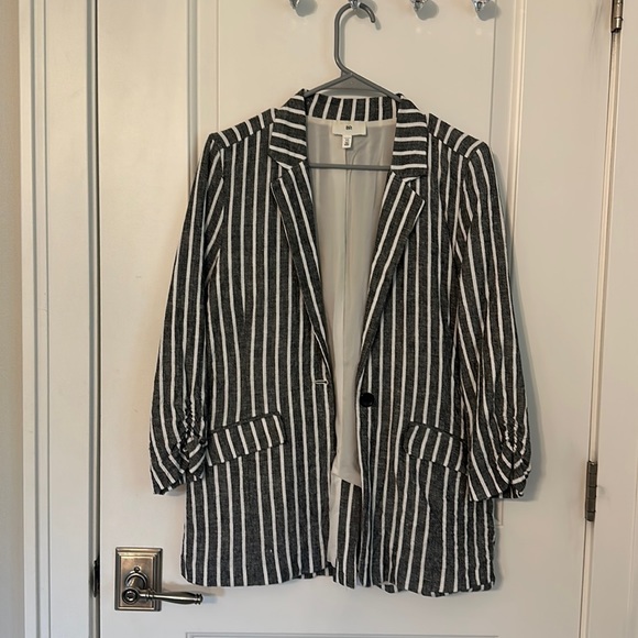BP Striped Linen Blaser Size XS - Picture 2 of 4